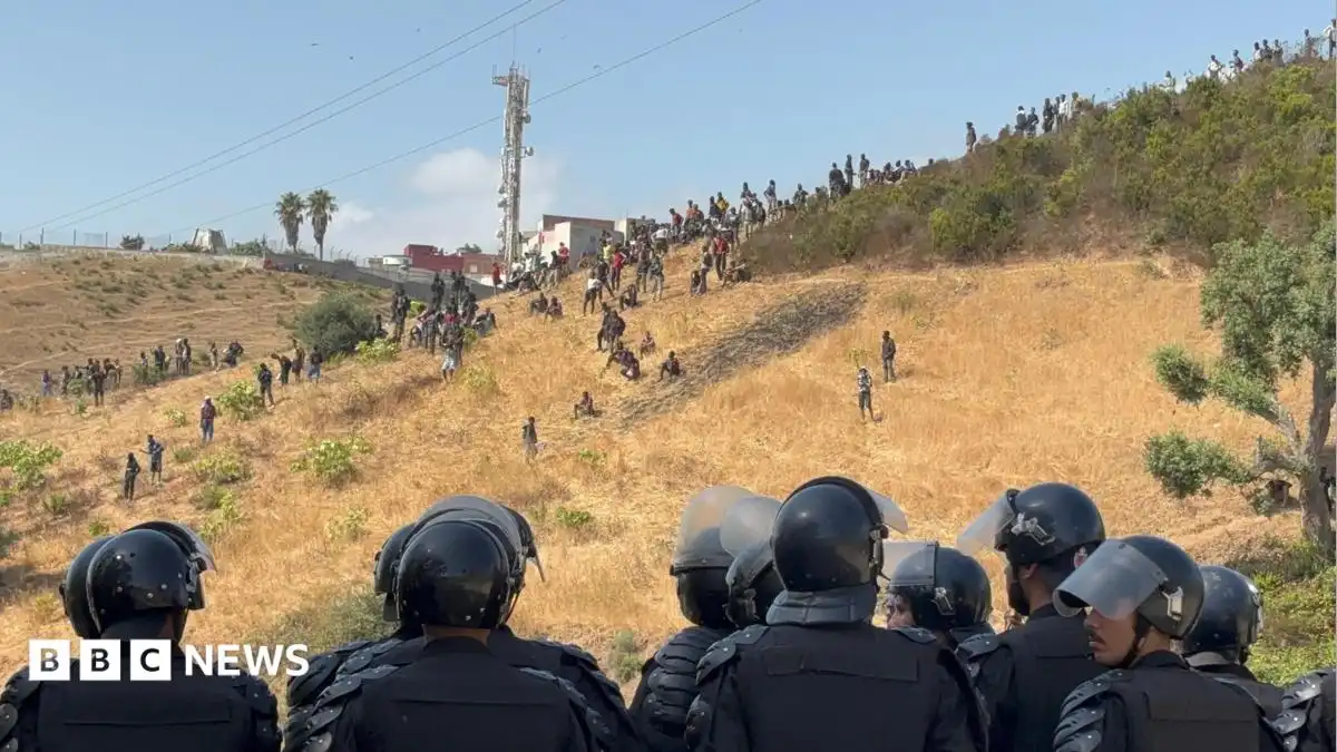 Morocco detains dozens of migrants trying to cross into Ceuta - reports