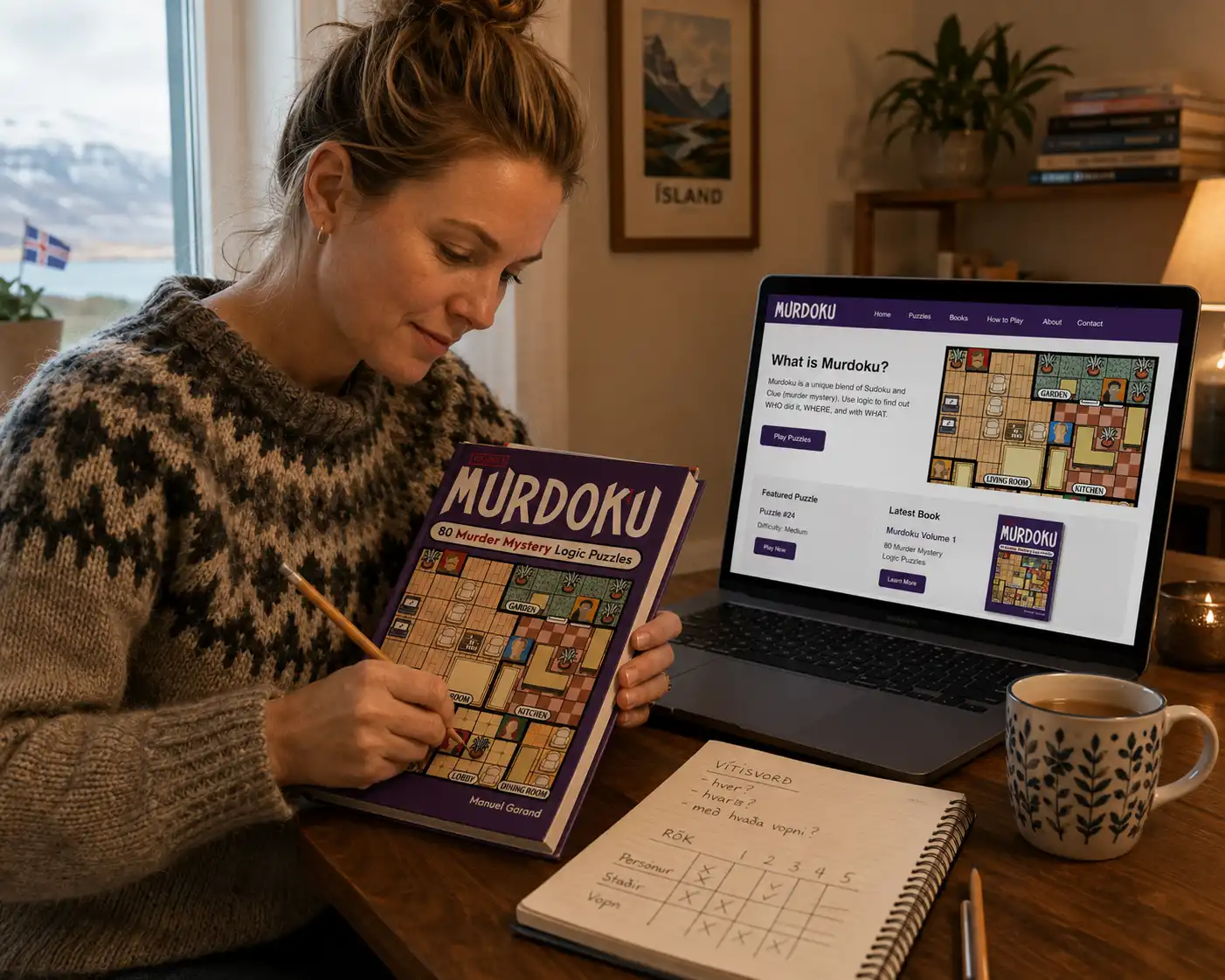 Murdoku: Þrautin sem allir þurfa að kynnast - Finnur þú morðingjann?