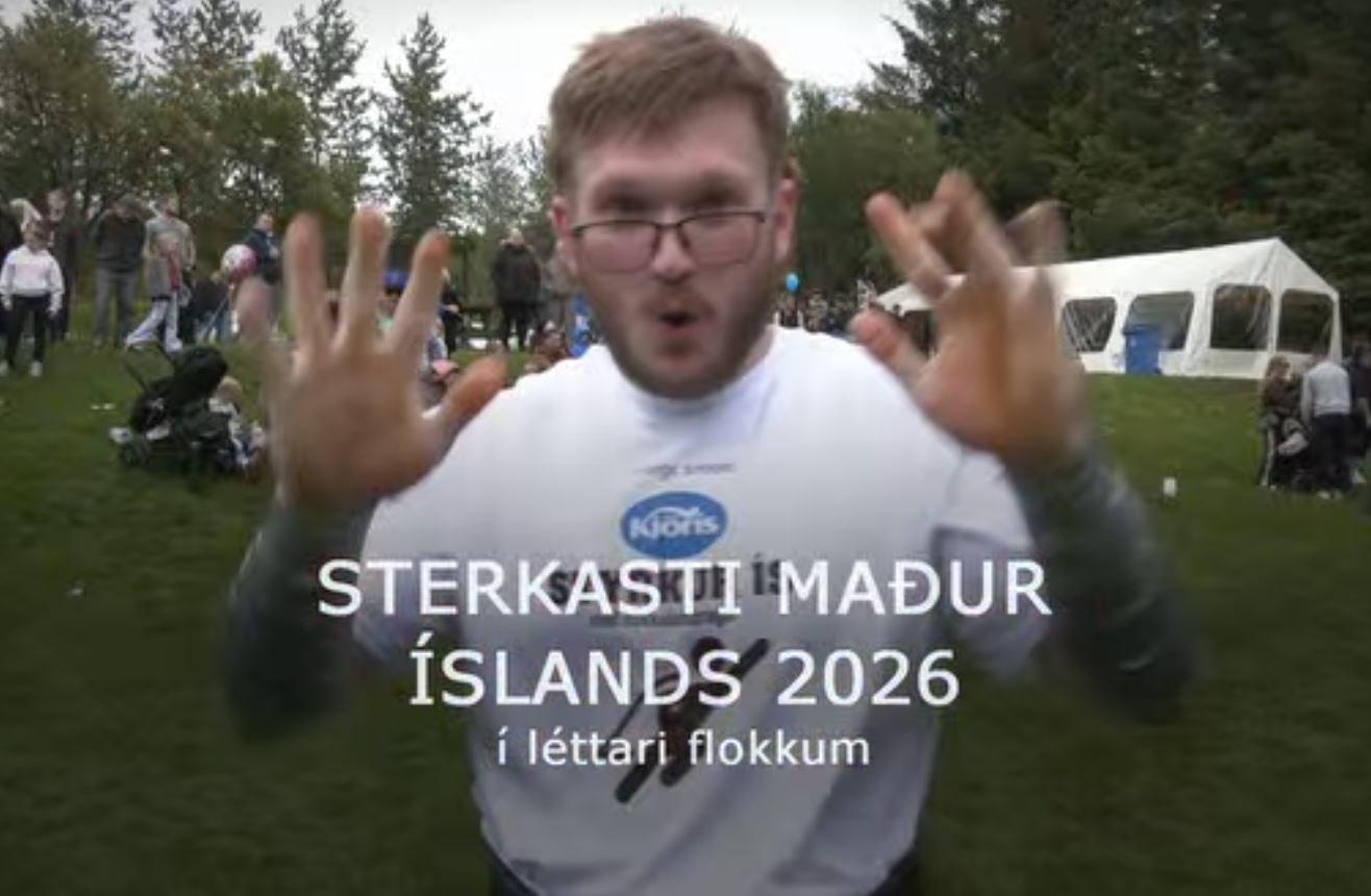 Myndband: Sterkasti maður Íslands