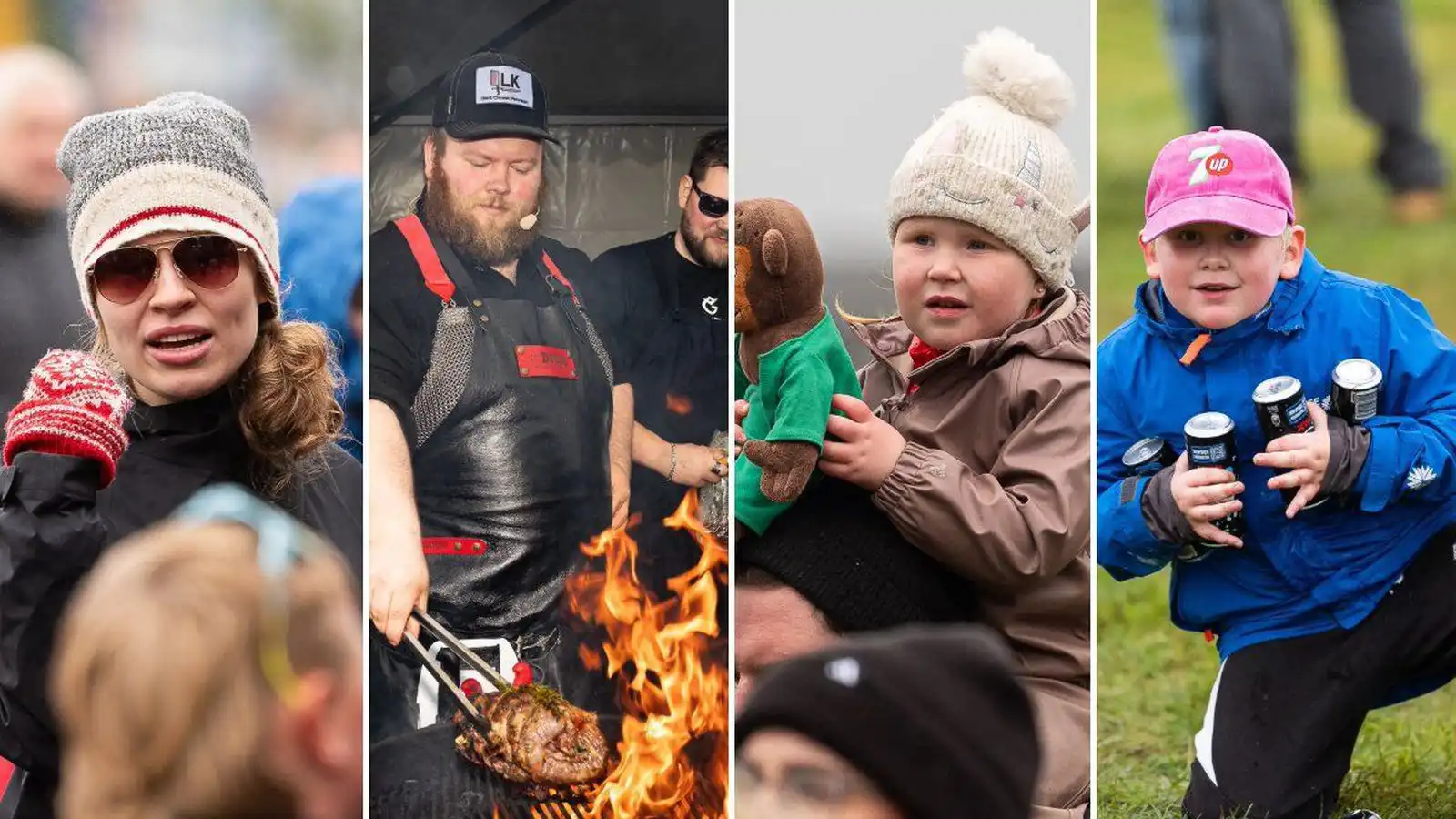 Myndir frá Sel­fossi þar sem Bylgjulestin var í beinni - Vísir