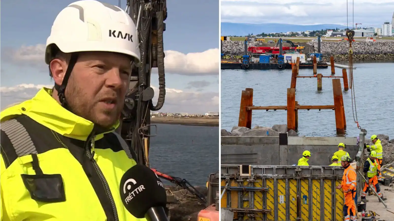 Næturborun í sjó lokið og verk­takar þakka í­búum þolin­mæðina - Vísir