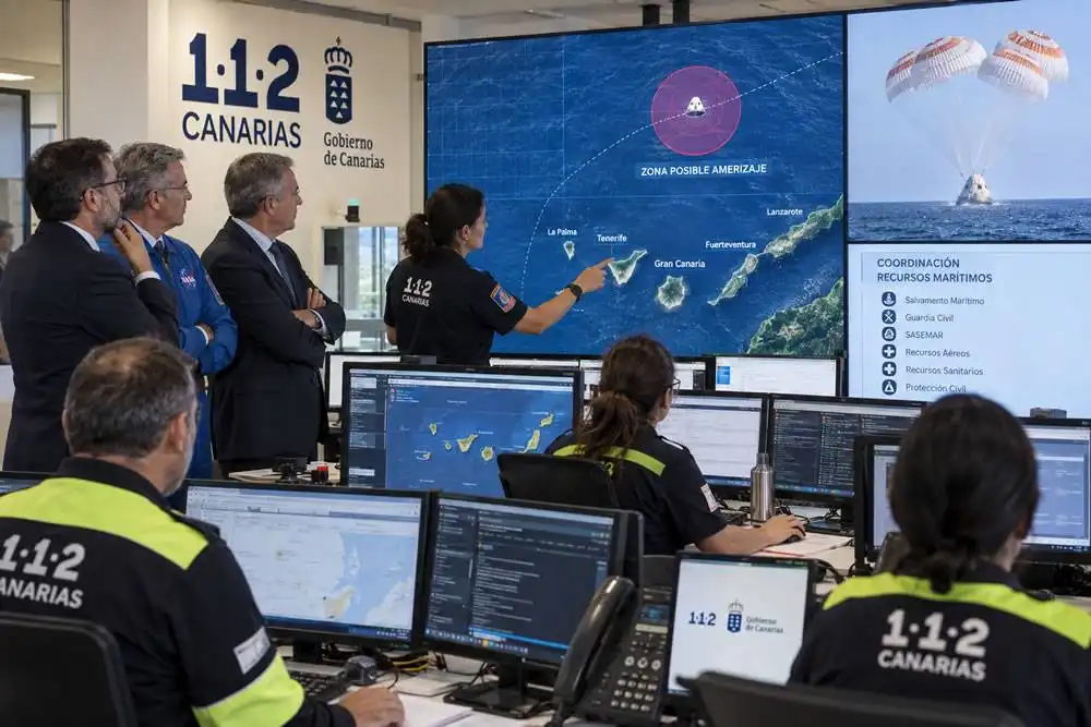 NASA praises the Canary Islands for work on Artemis programme
