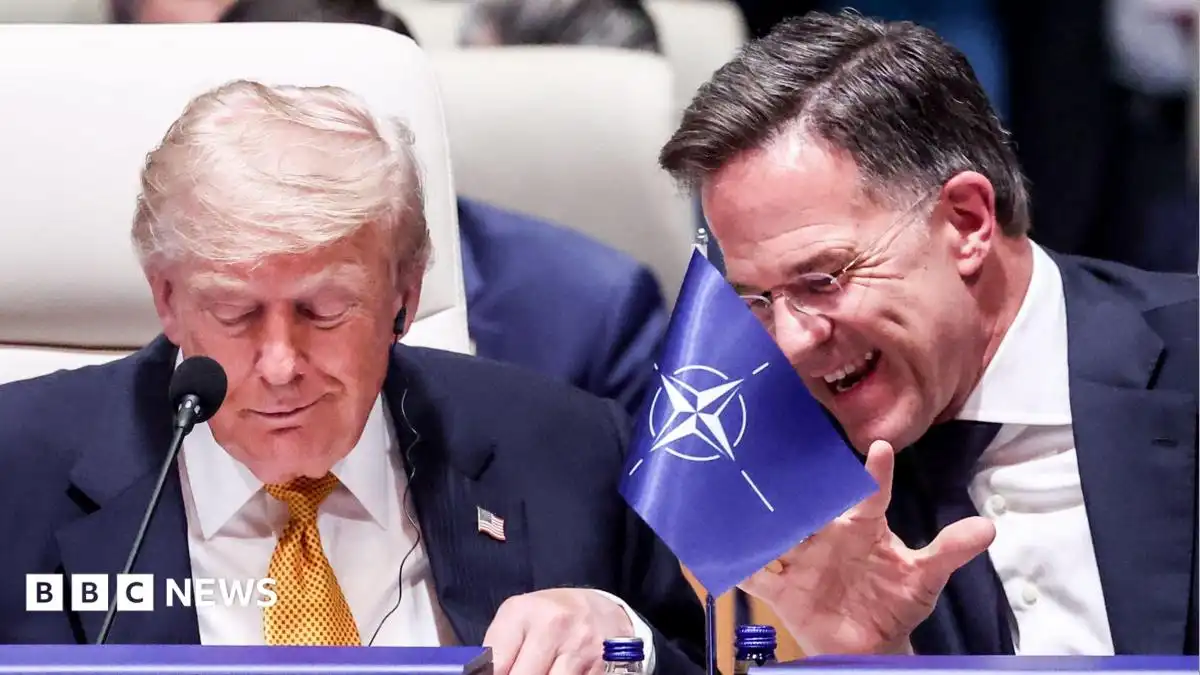 Nato chief tells BBC that Trump comments are like 'family argument'