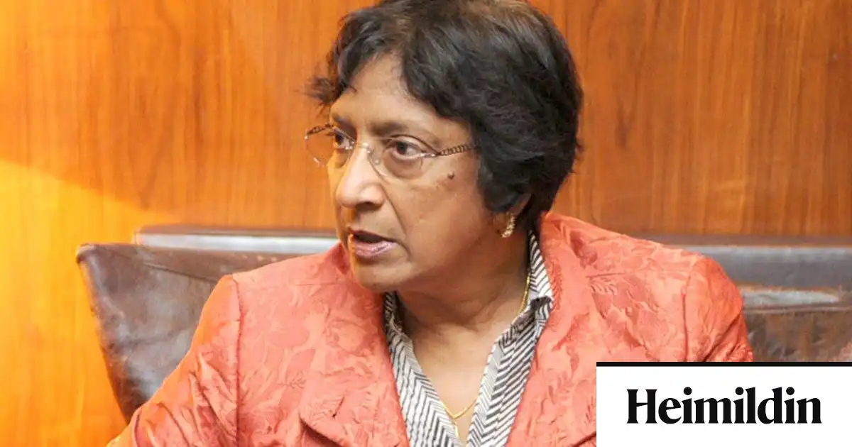 Navi Pillay fær friðarverðlaun Nóbels
