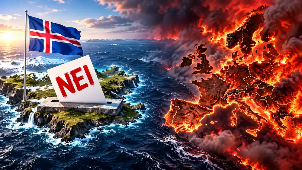 Nei bjargaði Íslandi frá brennandi Evrópu