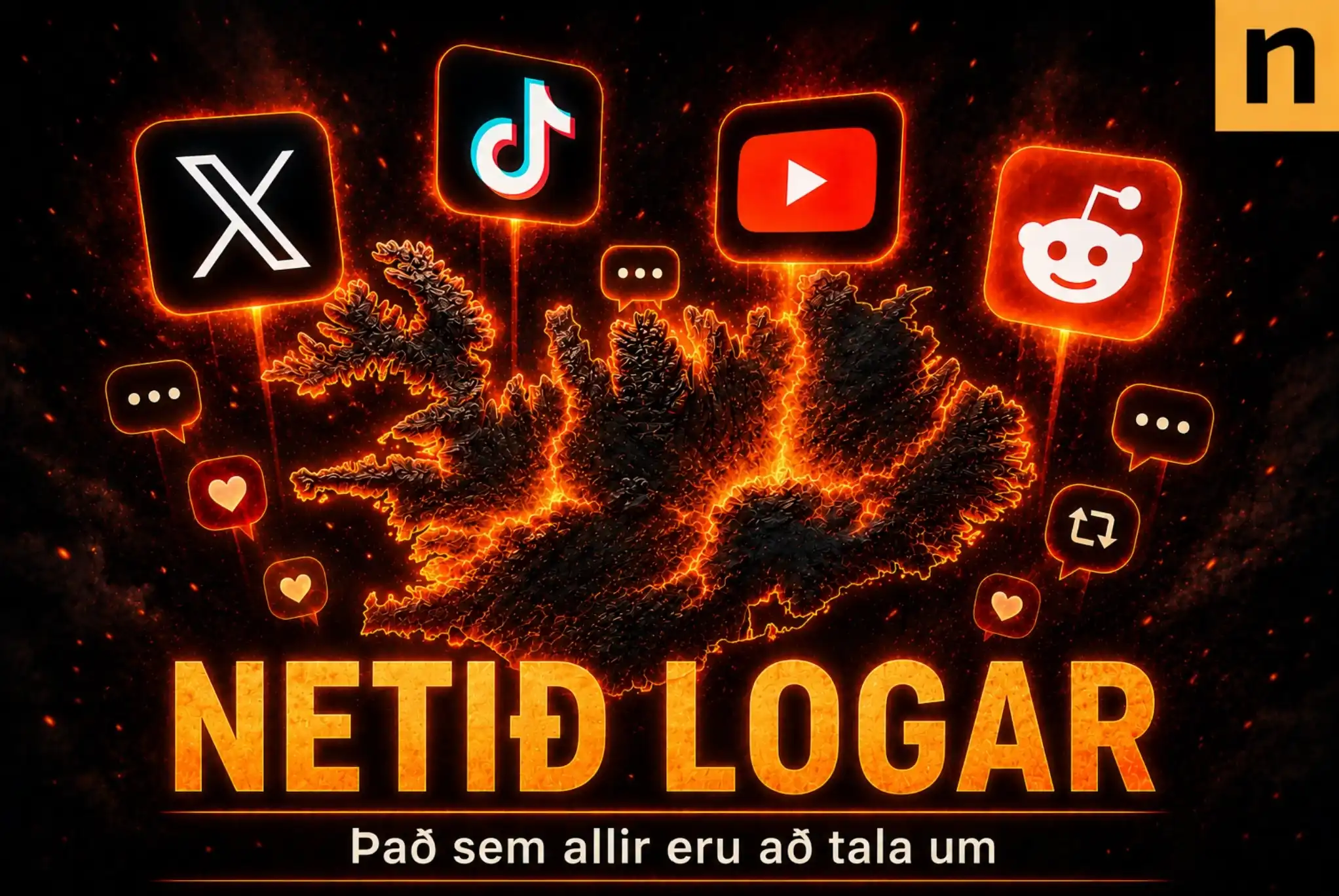 Netið logar: Hvað voru allir að ræða þessa vikuna?
