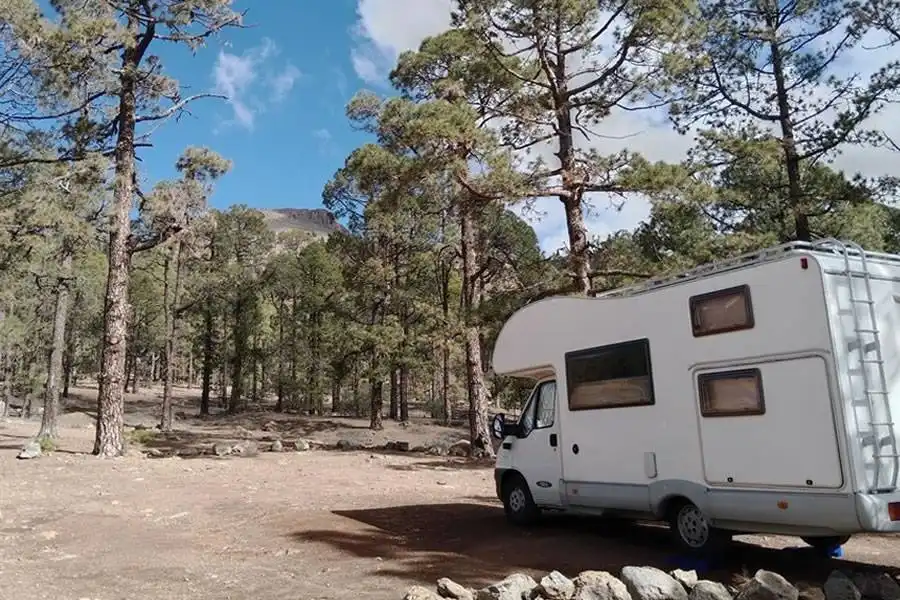 New area opened for campervans at Las Lajas recreation area in Tenerife