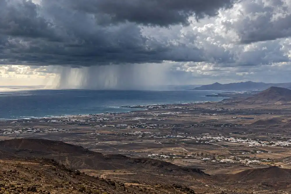 New DANA approaching the Canary Islands bringing rain and thunderstorms