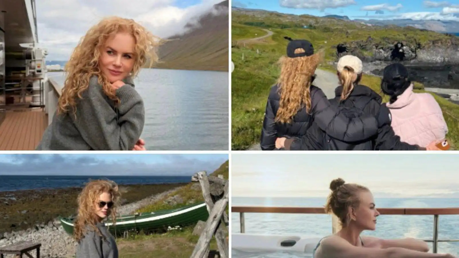 Nico­le birtir myndir úr Ís­lands­heimsókninni: „Við elskum ykkur Ís­land!!“ - Vísir