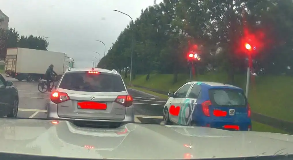 Níels varð vitni að ljótu atviki í morgun og hafði samband við lögregluna