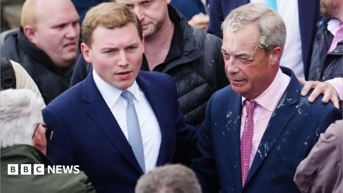 Nigel Farage denies rules broken after reports benefits from ally were not declared