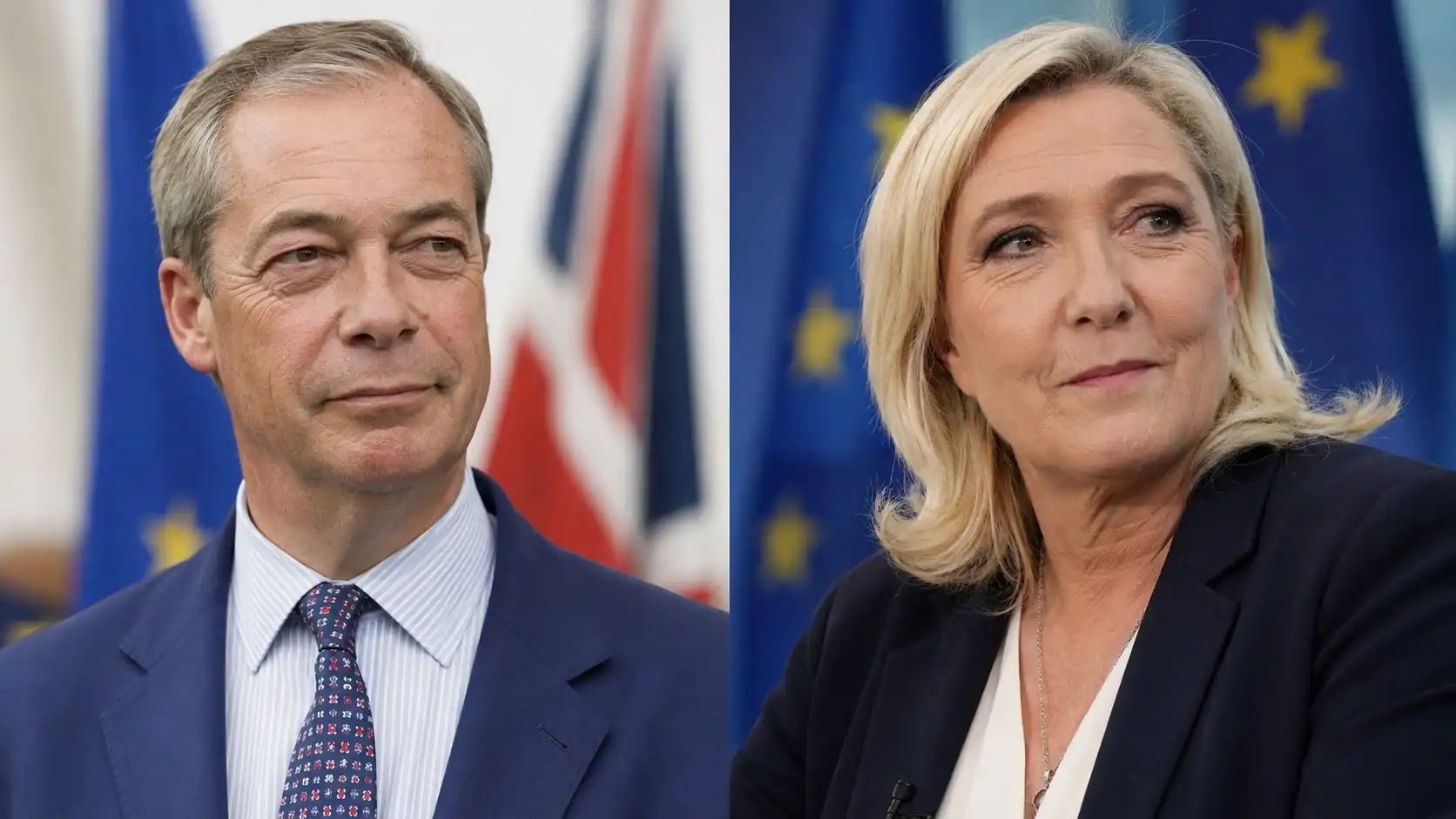 Nigel Farage og Marine Le Pen fagna íslenska „nei-inu“ – niðurstaðan orðin táknmynd fyrir evrópska ESB-andstæðinga