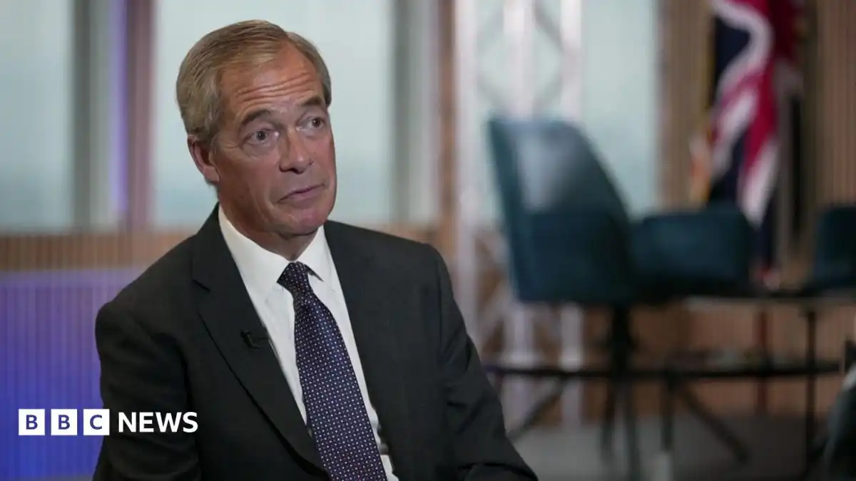 Nigel Farage says £72m donation are compliant 'with the law today'
