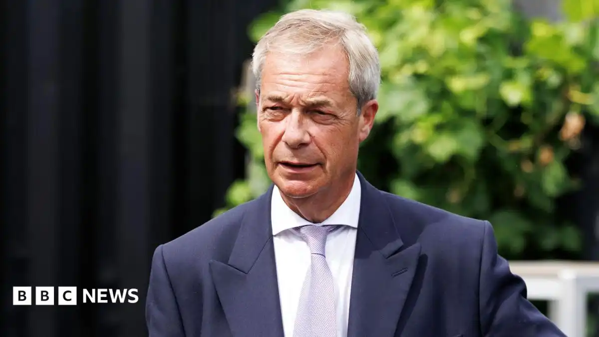 Nigel Farage: The mysterious crypto firm backed by Reform's biggest donor