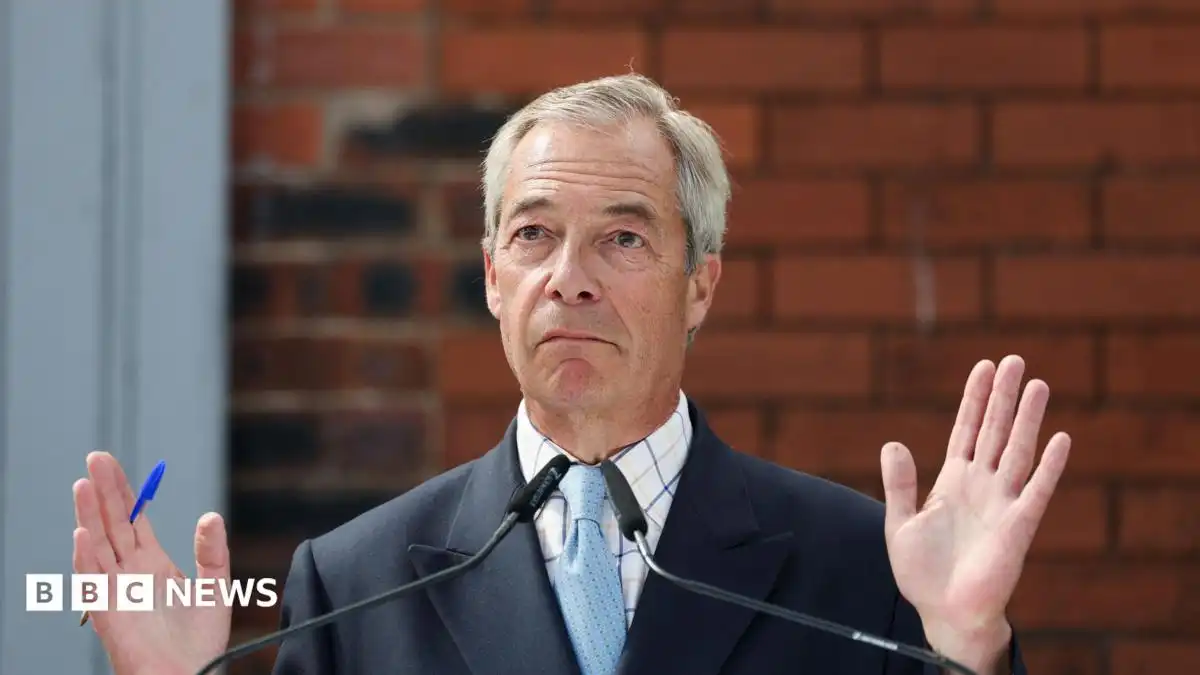 Nigel Farage: The secretive crypto firm backed by Reform's biggest donor