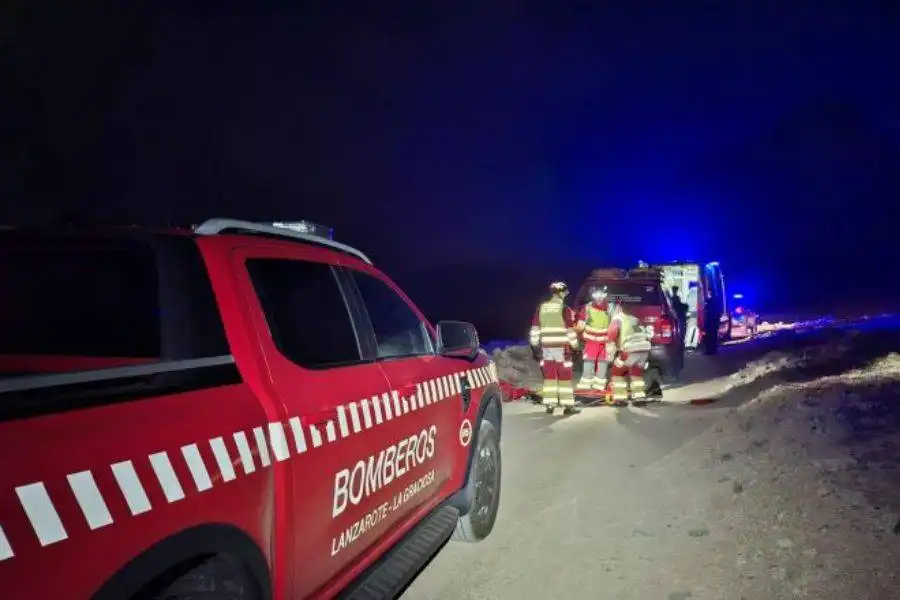 Night rescue for injured hiker in Lanzarote