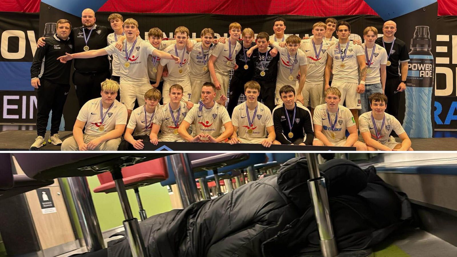 „Ní­tján tíma ferða­lag til að keppa sex­tíu mínútur í hand­bolta“ - Vísir