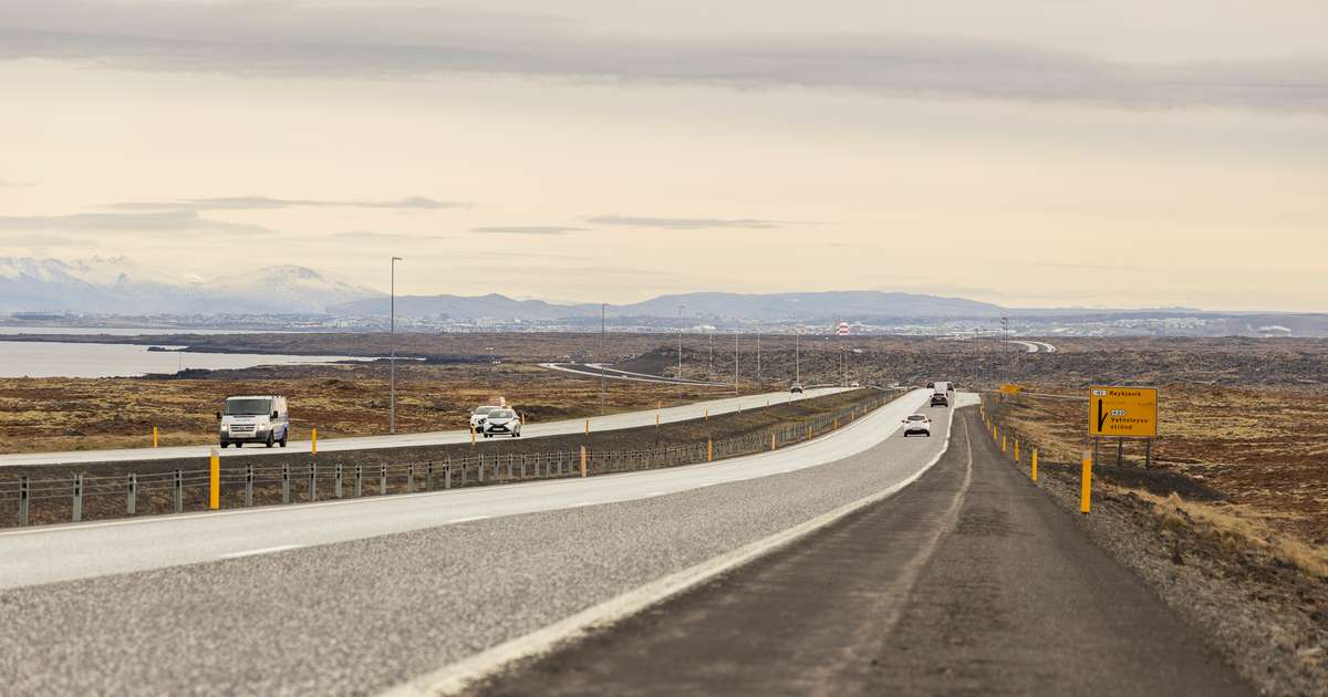Nokkurra bíla árekstur á Reykjanesbraut