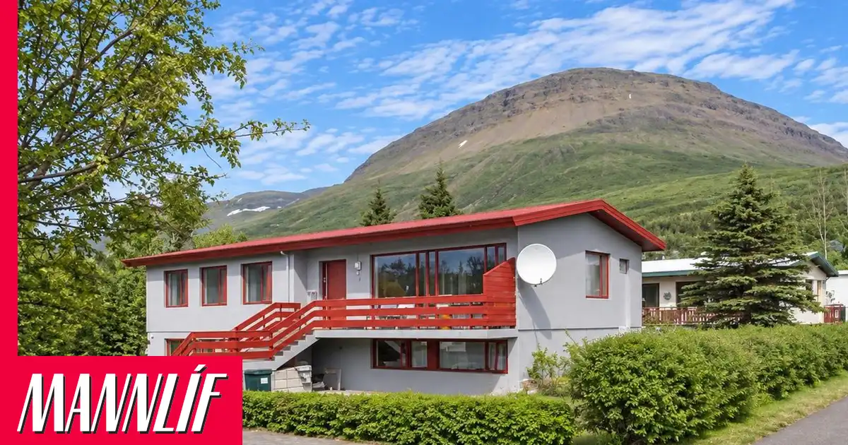 Notalegt fjölskylduhús með á við garðinn til sölu