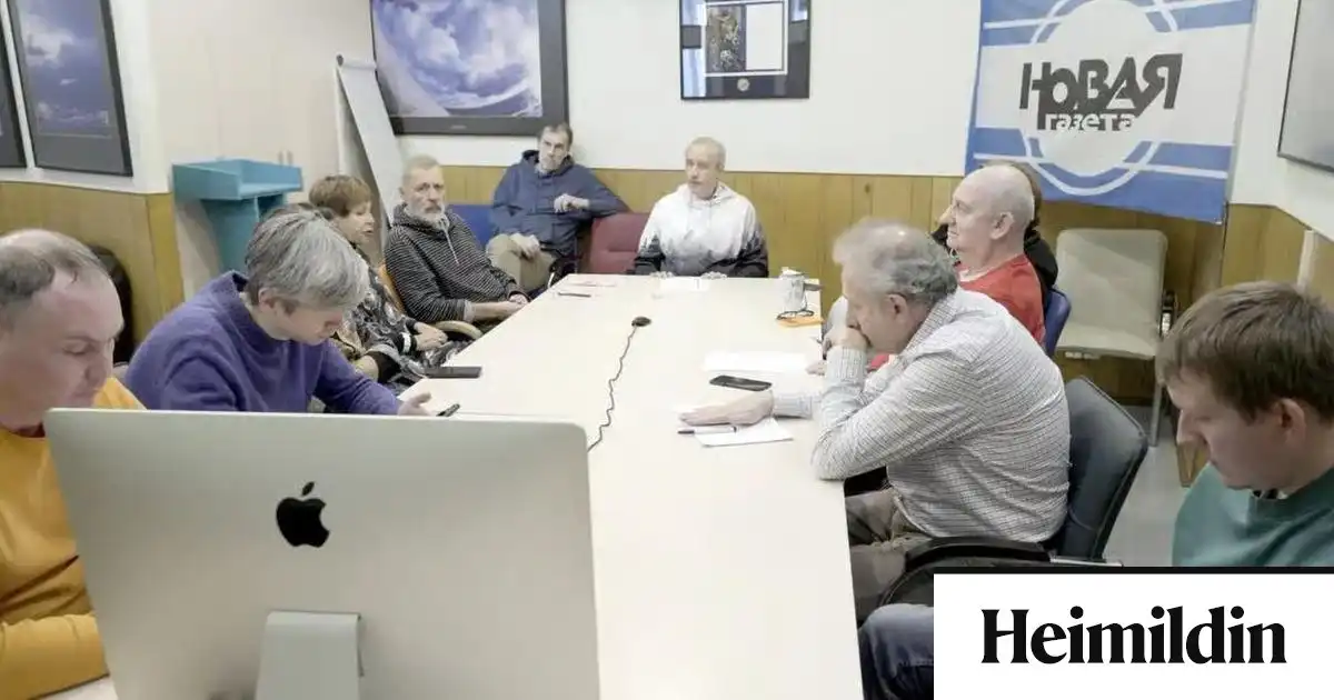 Novaja Gazeta hættir starfsemi vegna þrýstings yfirvalda