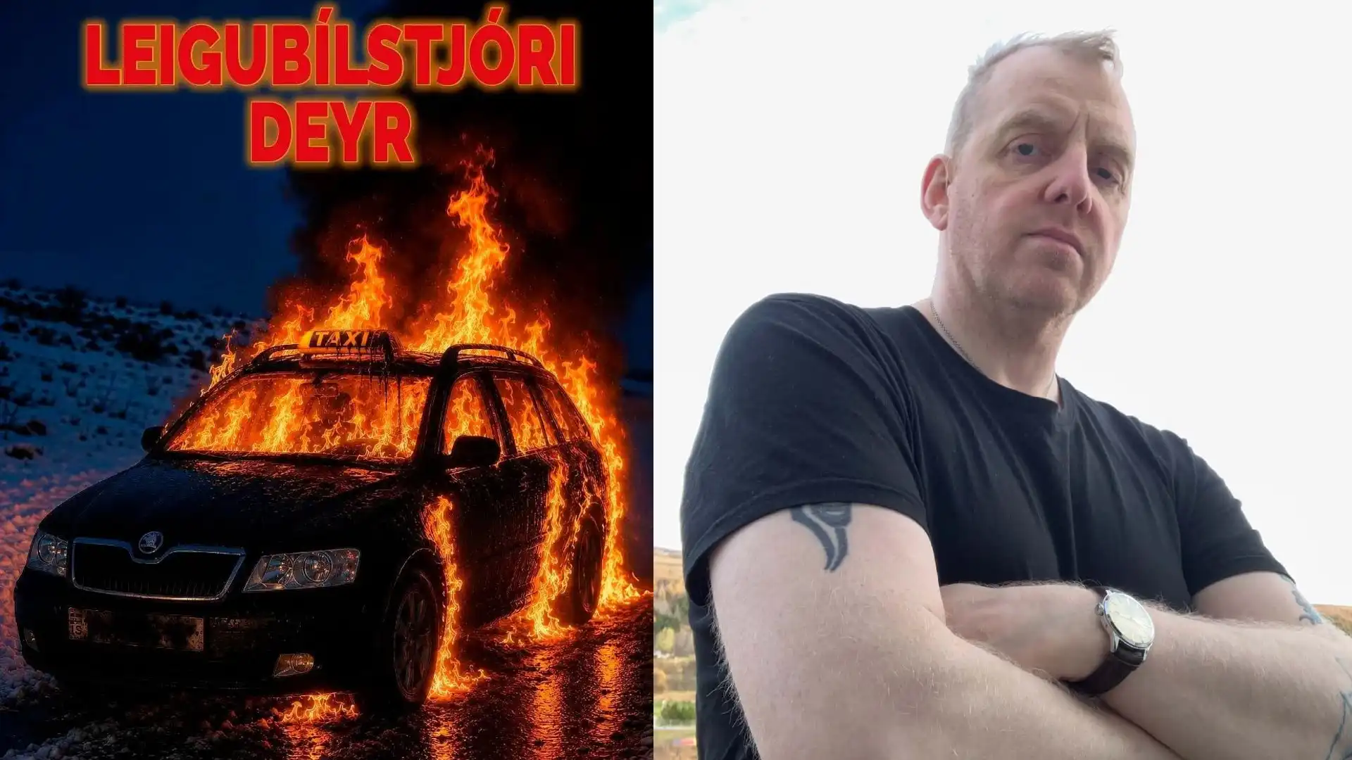 Nýtti sér reynslu úr leigubílaakstri í spennusögu og punktaði hjá sér milli túra