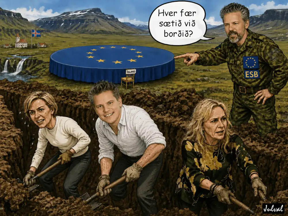 Ofan í skotgrafirnar