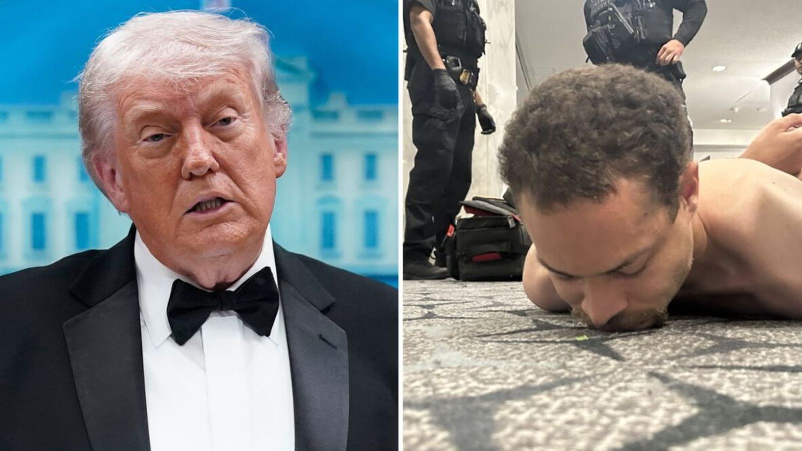 Ógn á galakvöldverði og for­setinn fluttur á brott - Vísir