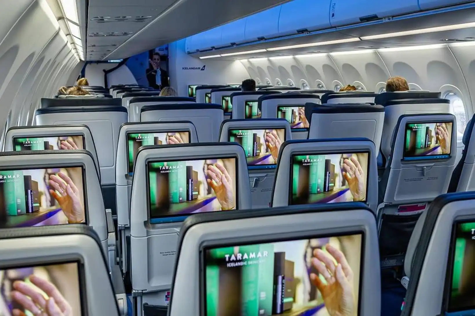 Óhljóð í nýjum sætum Icelandair - MBL.IS
