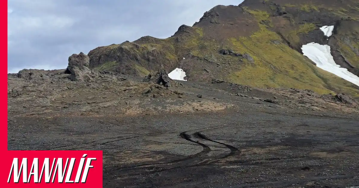 Ólíkt tekið á utanvegaakstri á Íslandi og í Frakklandi