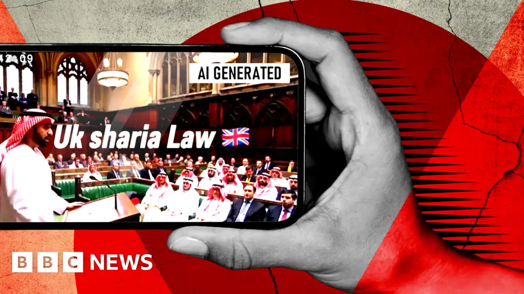 Overseas fakers using AI videos to push a narrative of UK decline, BBC finds