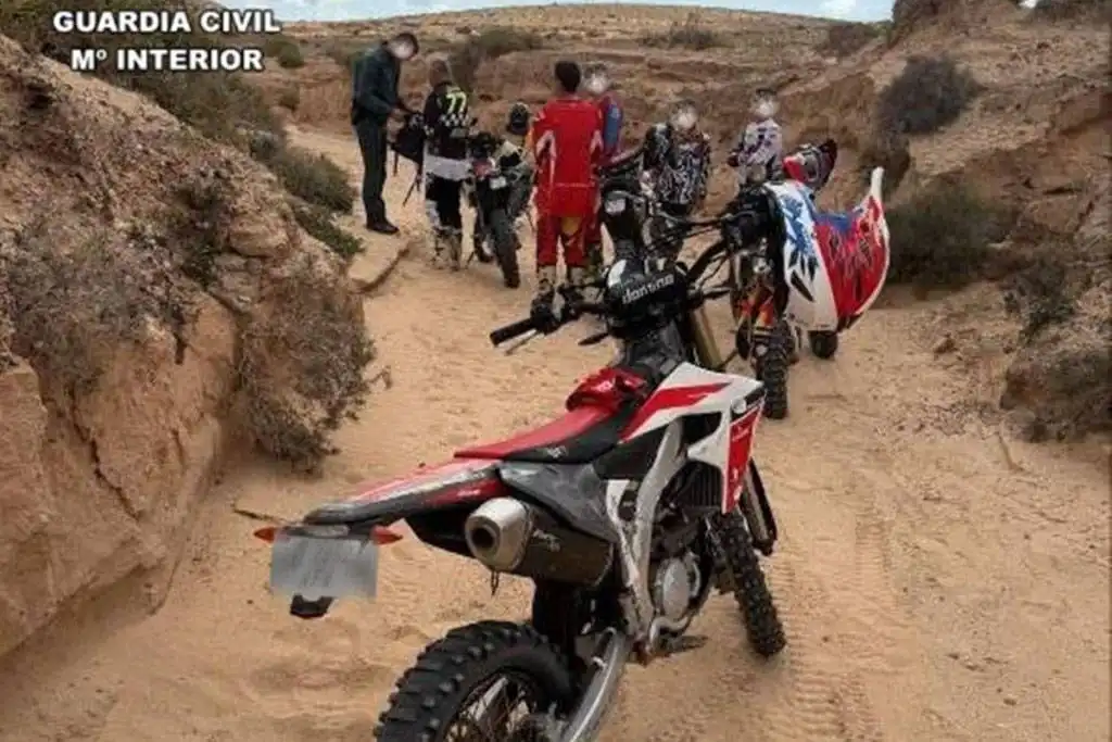 Owners of illegal of-road motorbike tours in Protected Areas of Fuerteventura face fines up to €300,000