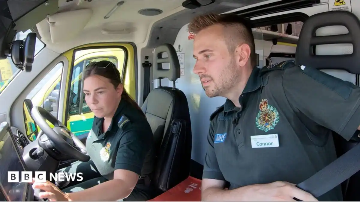 'People don't realise how at risk they are': A day with an ambulance service in a heatwave
