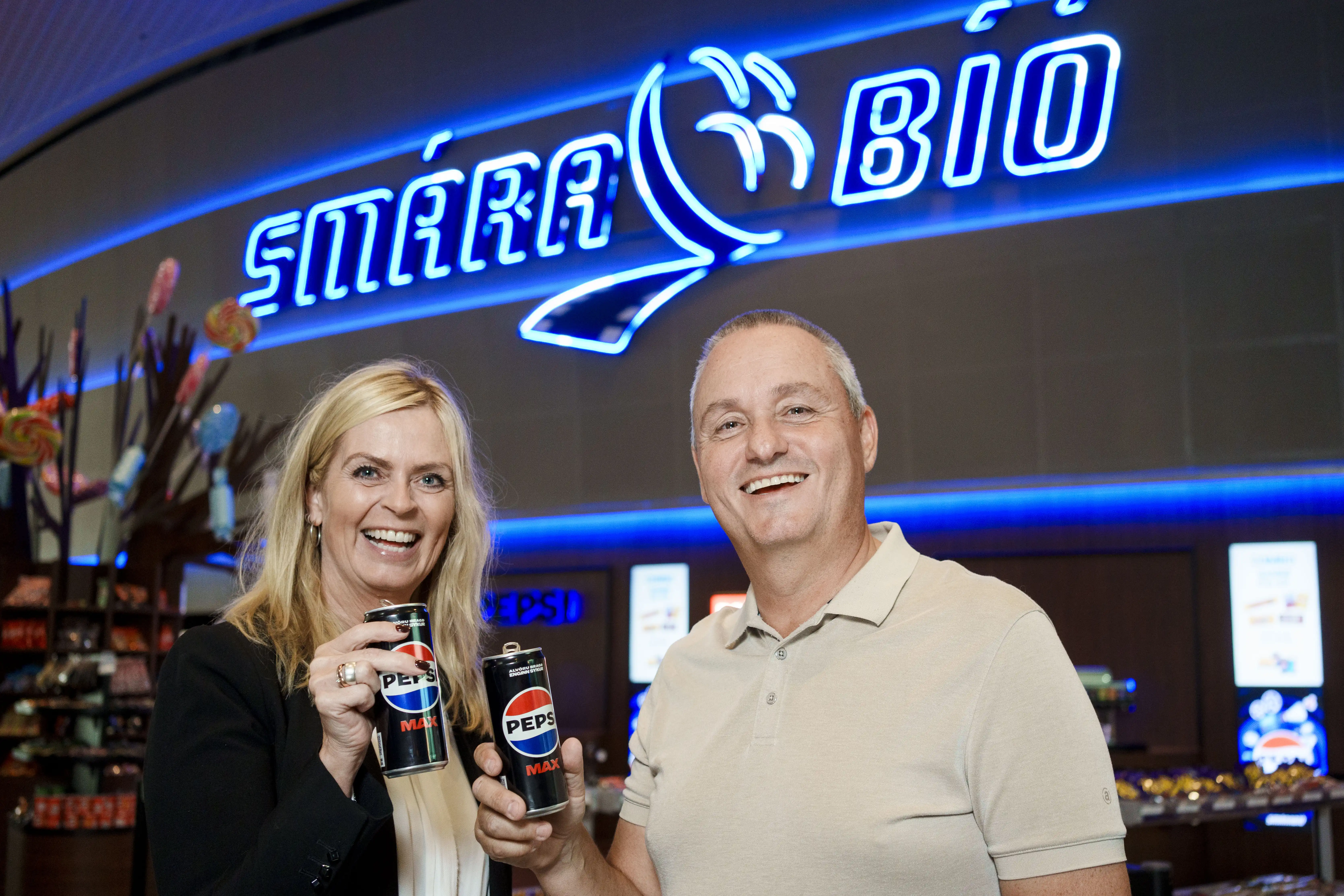Pepsi MAX mætt aftur í Smárabíó
