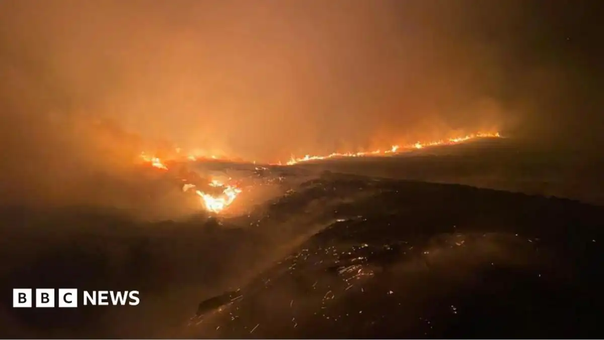Police declare 'major incident' over Nethy Bridge wildfire