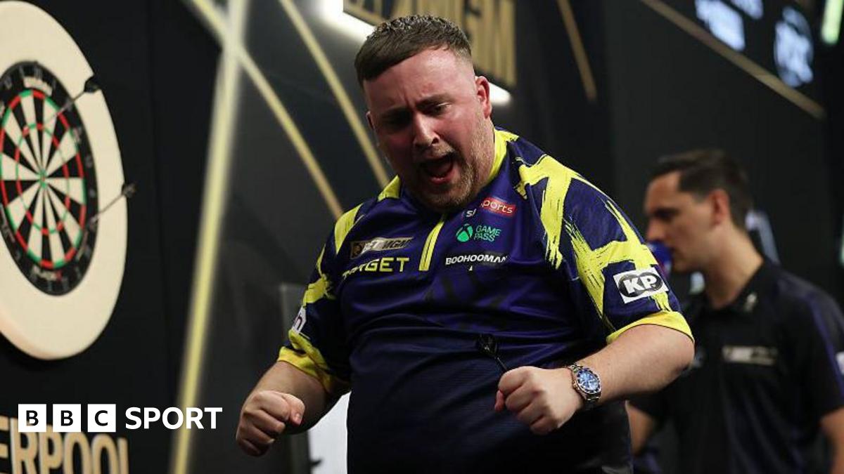 Premier League Darts 2026: Luke Littler beats Jonny Clayton to win in Liverpool