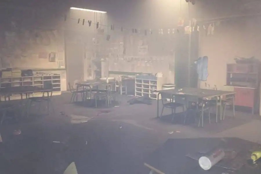 Primary school set on fire in Lanzarote