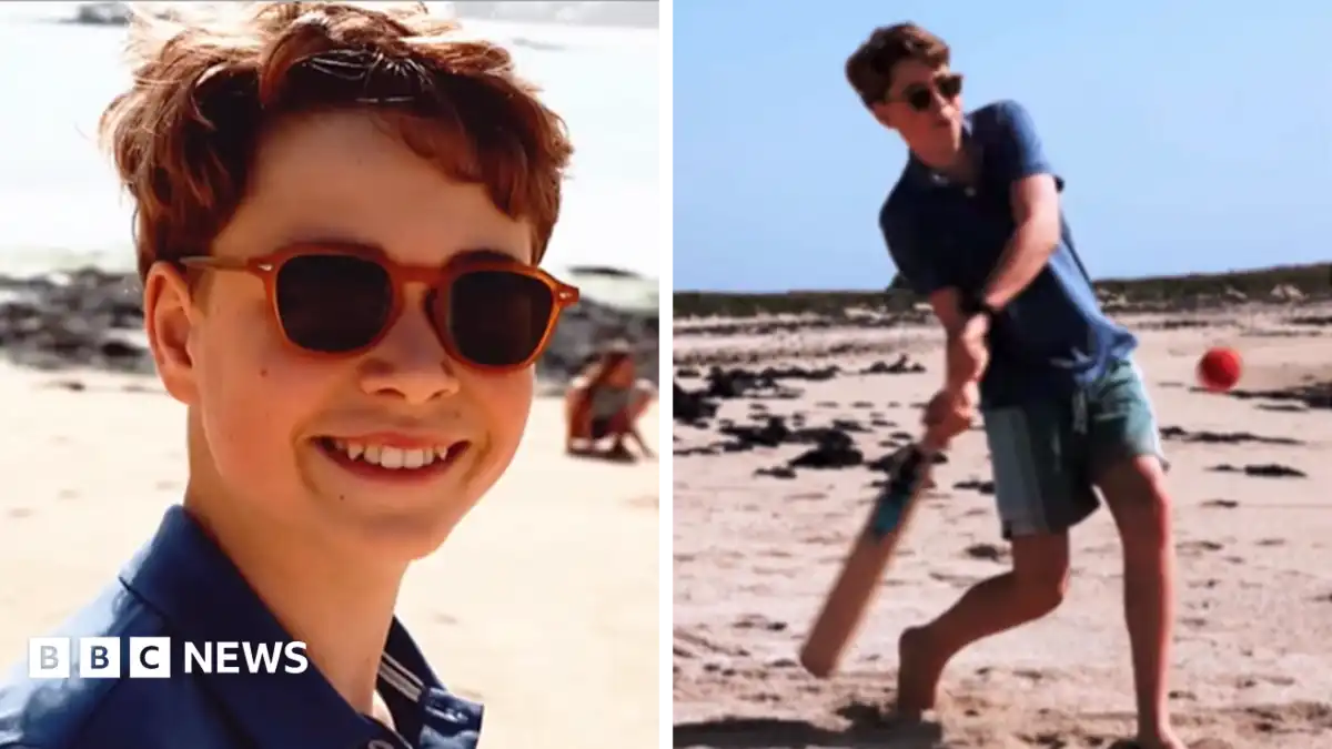 Prince George enjoys coastal fun in new video as he becomes a teenager