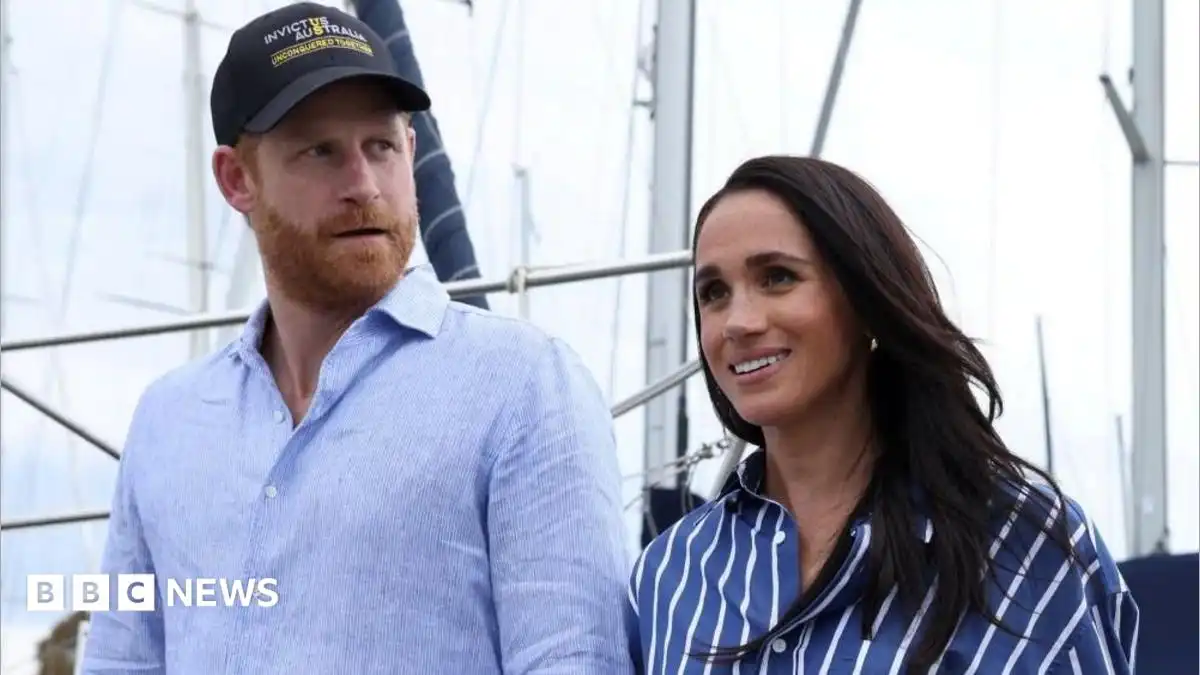 Prince Harry and Meghan land in UK days after announcing move