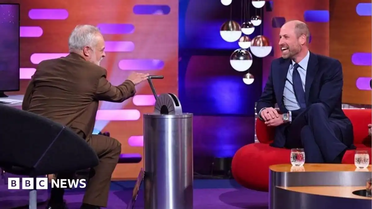 Prince William makes surprise appearance on Graham Norton