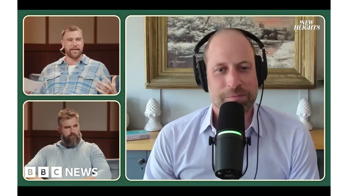 Prince William talks World Cup fever on Travis Kelce podcast