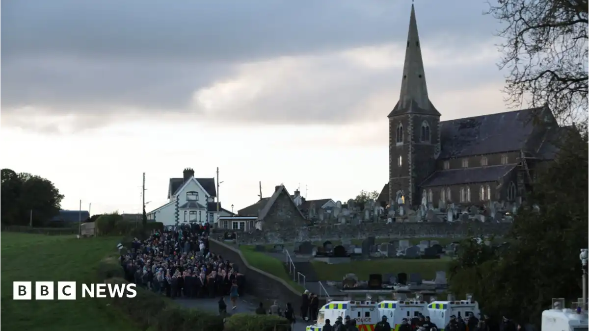 Protesters disperse after blocking controversial Orange Order parade