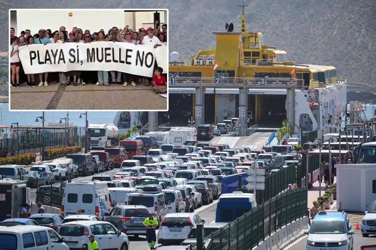 Protesters will take to the streets of Los Cristianos this Sunday against port expansion plans
