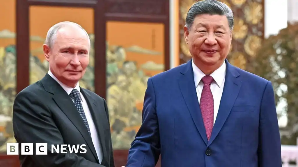 Putin enjoys Xi's Chinese welcome but heads home without pipeline deal