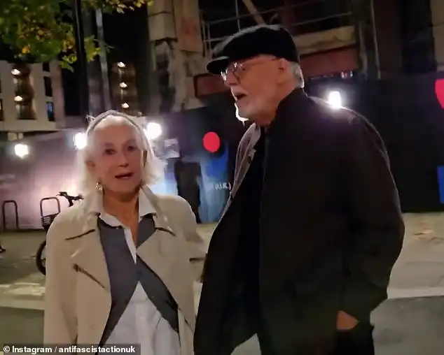 Reiður vegfarandi hellti sér yfir Helen Mirren í London – Sjáðu myndbandið - DV