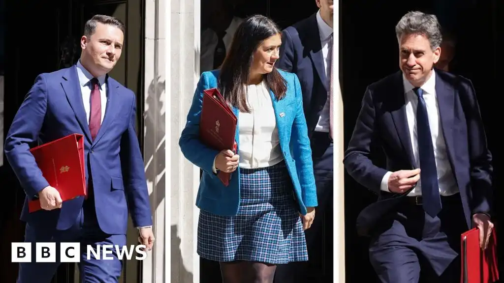 Reporters shout questions at ministers leaving No 10