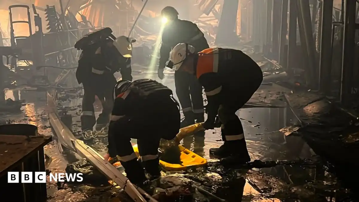 Rescuers dig through Ukraine mall wreckage as Zelensky condemns 'despicable' Russian strike