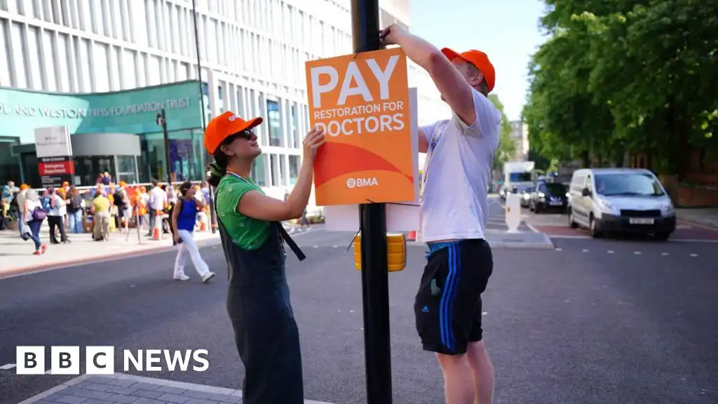 Resident doctors to strike in England for 16th time over pay