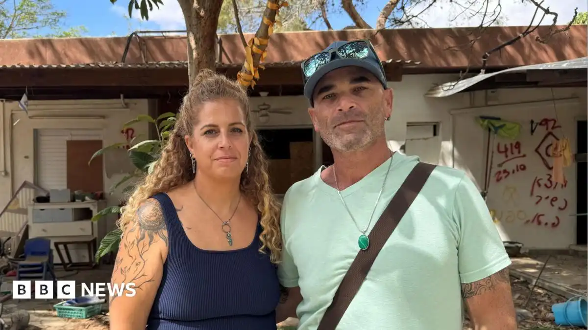 Residents of kibbutz destroyed in 7 October Hamas attacks grapple with how to rebuild