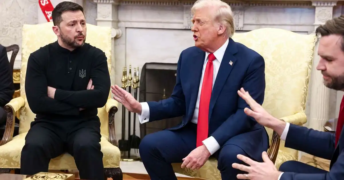 Reyna að lappa upp á samband Trumps og Zelenskys