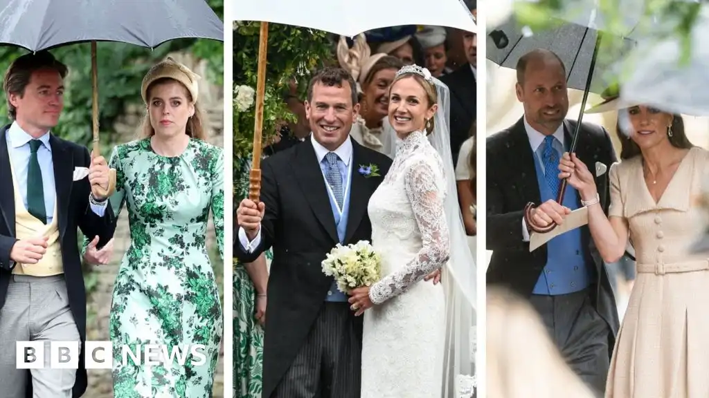 Royals attend wedding of Peter Phillips and Harriet Sperling